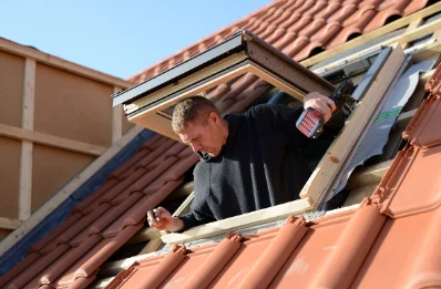 Pose de fenêtres de toit Velux à Chivres